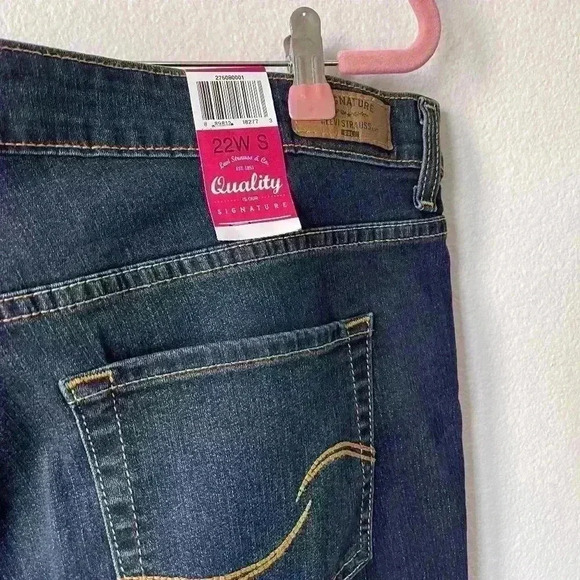 Signature Levi Strauss Modern Bootcut Stretch 22W - Picture 6 of 7